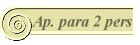 Apartamento para 2 personas